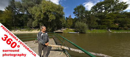 Celozaslonska prostorska slika - FULL SCREEN VR panorama