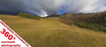 Celozaslonska prostorska slika - FULL SCREEN VR Panorama