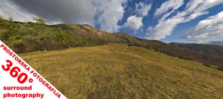 Celozaslonska prostorska slika - FULL SCREEN VR Panorama