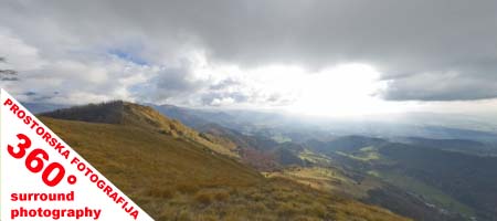Celozaslonska prostorska slika - FULL SCREEN VR Panorama