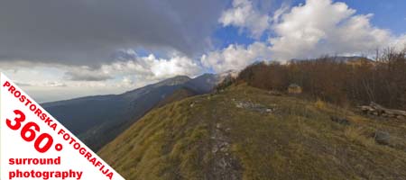 Celozaslonska prostorska slika - FULL SCREEN VR Panorama