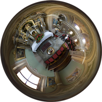 Celozaslonska prostorska slika - FULL SCREEN VR panorama