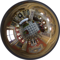 Celozaslonska prostorska slika - FULL SCREEN VR panorama