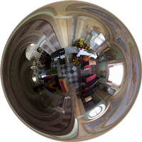 Celozaslonska prostorska slika - FULL SCREEN VR panorama
