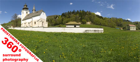 Celozaslonska prostorska slika - FULL SCREEN VR Panorama