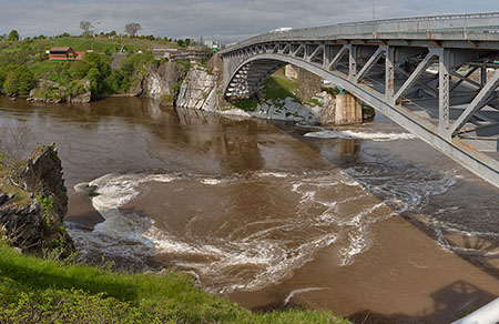 Revesal Rapids of Sints John River