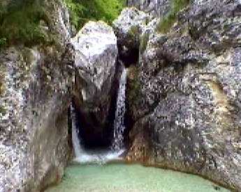 Zgornji slap - Upper waterfall